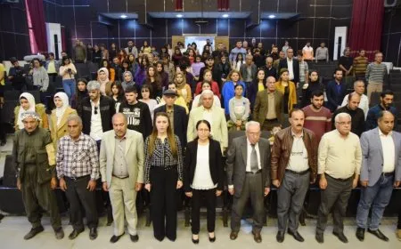 انطلاق فعاليات مهرجان "كوباني الأدبي" في مركز باقي خدو للثقافة والفن