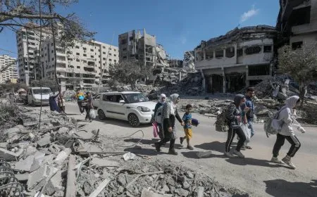 الجيش الإسرائيلي يعلن فتح ممر آمن للمدنيين نحو جنوب غزة