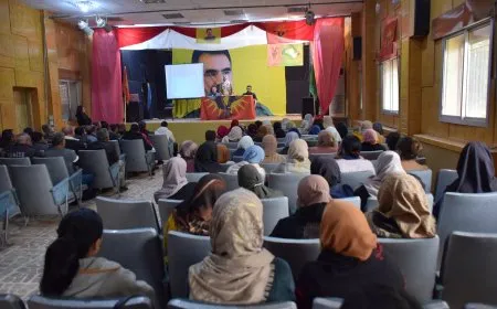 خلال اجتماع جماهيري: بوحدة المكونات والطاقات الشبابية سنهزم الأعداء