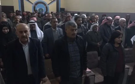 ندوة سياسية لحزب سوريا المستقبل في ريف دير الزور الشمالي