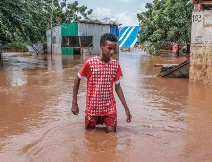 نزوح أكثر من مليون شخص بسبب الفيضانات في الصومال