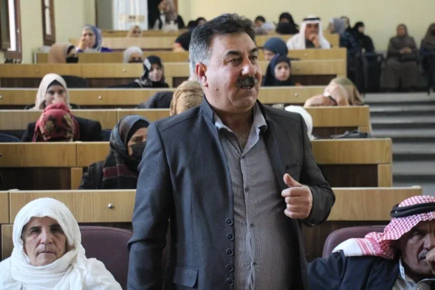 التشديد على أهمية تنظيم المجتمع لنفسه خلال ندوة في منبج