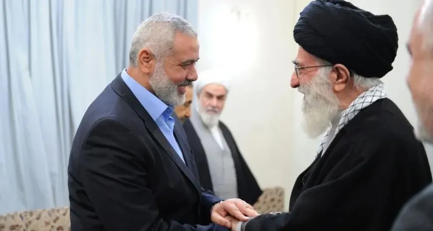 إسماعيل هنية يلتقي بالمرشد الإيراني في طهران