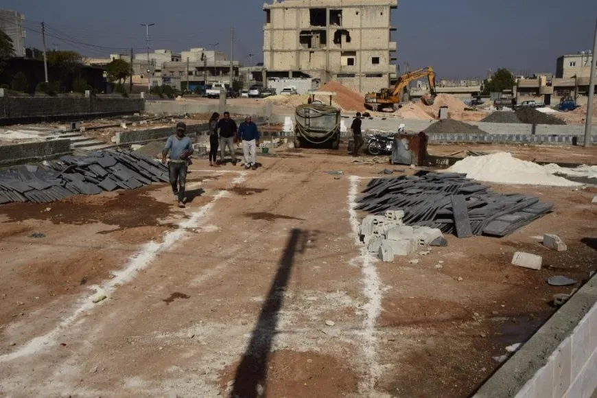 حديقة جديدة في كوباني ضمن مسعى زيادة الغطاء النباتي والحدائق