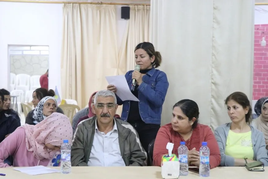 ورشة عمل حول العنف ضد المرأة في الشهباء