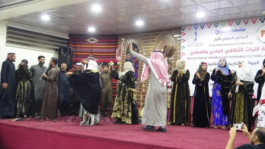 المؤتمر الدولي لحماية التراث الثقافي يختتم يومه الثاني بطقوس حنة العروس والدبكات الشعبية
