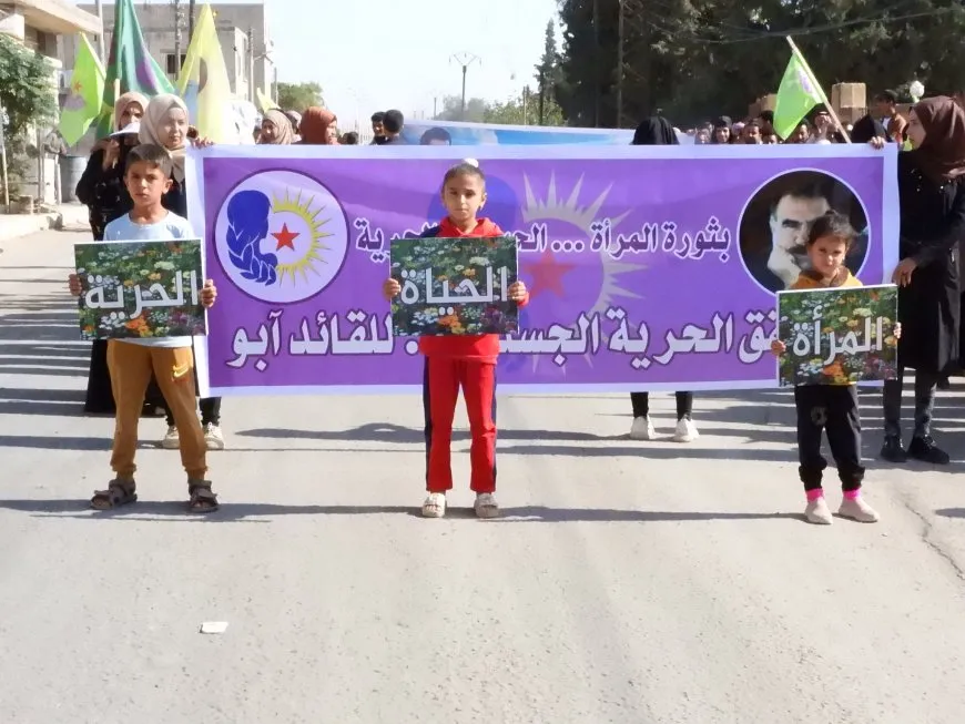 "حان وقت حرية القائد عبد الله أوجلان الجسدية"