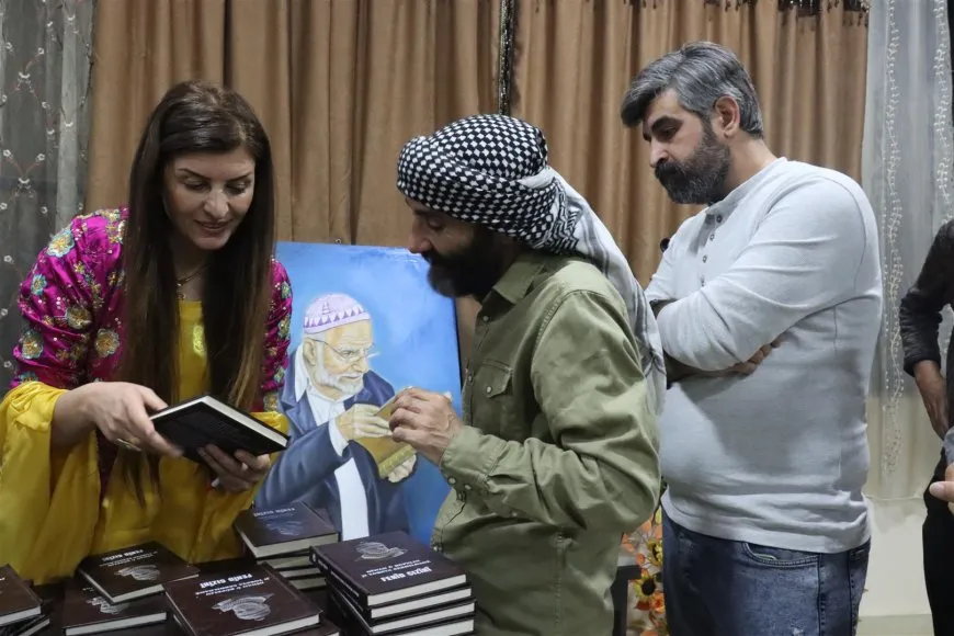 حفل توقيع ديوان الشاعر فريد جزيري في الحسكة