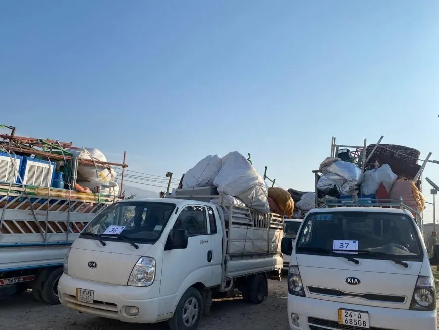 عودة 375 نازحاً إيزيدياً إلى ديارهم في شنكال