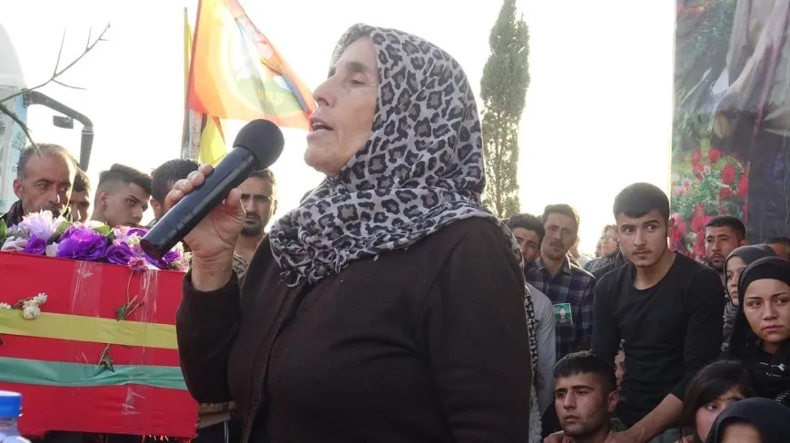 تشييع جثمان الشهيدة آفاشين زنار إلى مثواه الأخير
