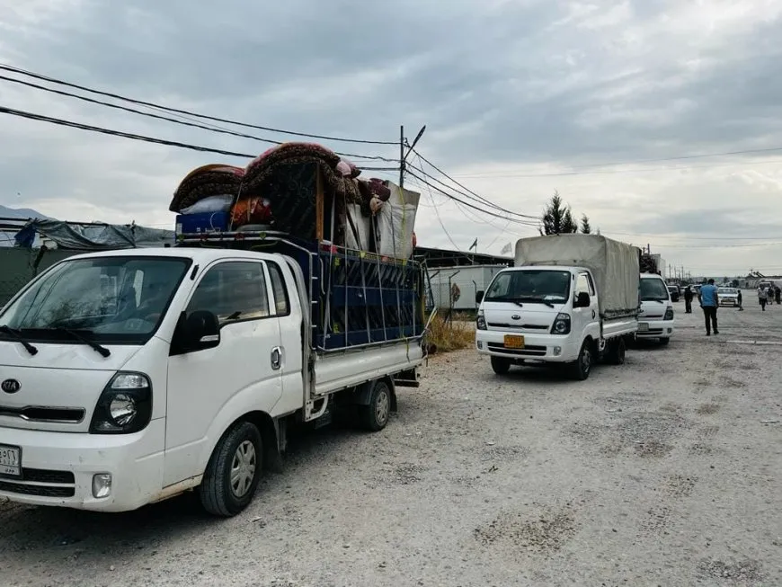 دفعة جديدة من النازحين الإيزيديين تعود لمناطق سكناها في شنكال