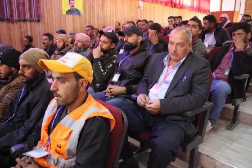 انعقاد الكونفرانس الثاني لاتحاد الكادحين في منبج وريفها