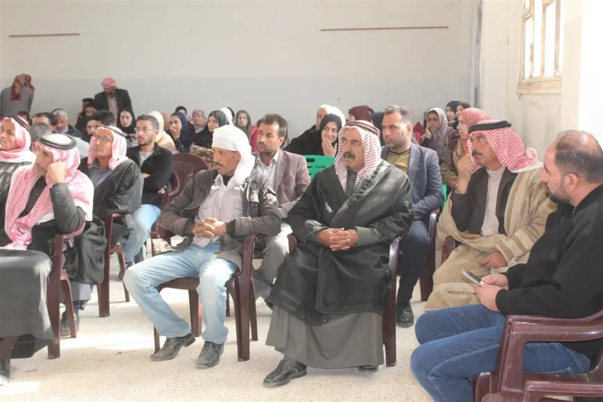 التشديد على ضرورة التكاتف والتصدي للسياسات المعادية خلال اجتماع بريف الشدادي