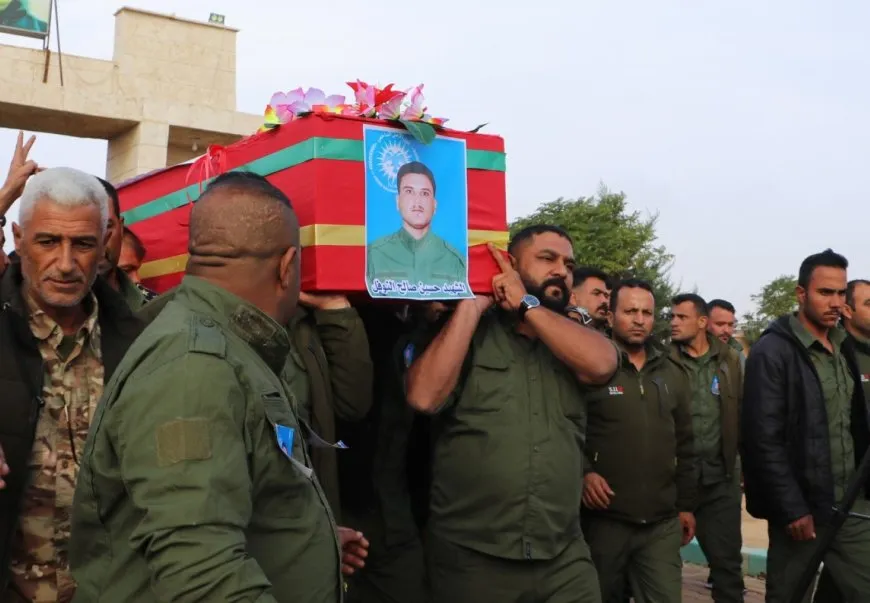 تشييع جثمان الشهيد حسين النوفل إلى مثواه الأخير