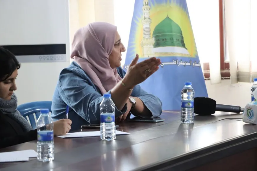 مئات النساء في شمال وشرق سوريا ينضممن إلى فعاليات حملة 25 تشرين الثاني