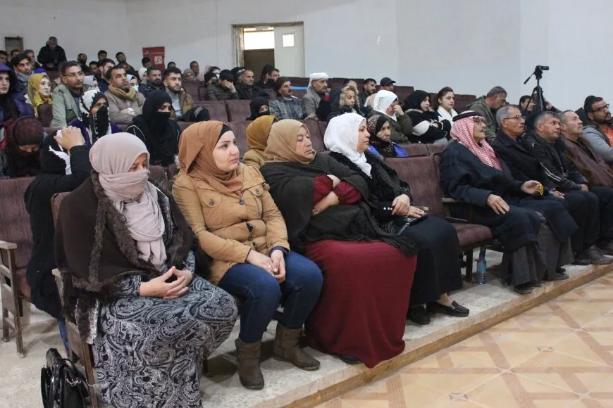 حزب الاتحاد الديمقراطي ينظم اجتماعاً جماهيرياً في ناحية جل آغا