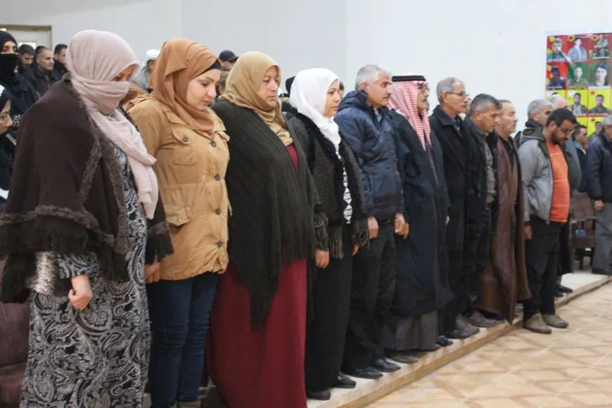 حزب الاتحاد الديمقراطي ينظم اجتماعاً جماهيرياً في ناحية جل آغا