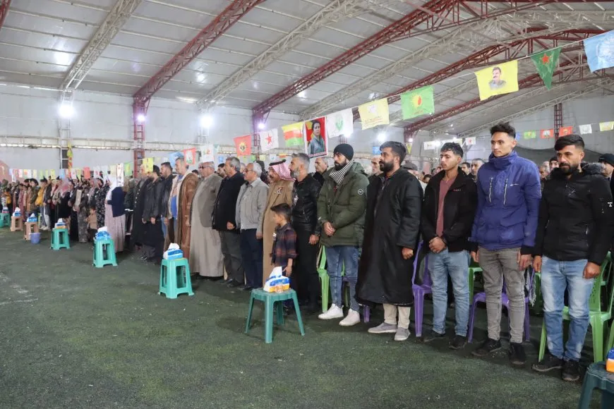 تقديم واجب العزاء لذوي الشهيدة جاندا شيخموس