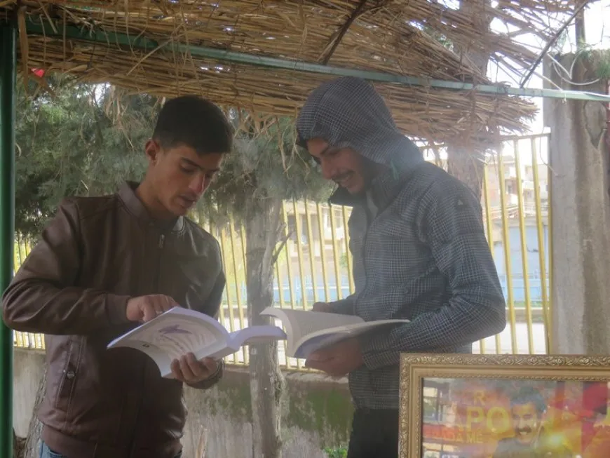 افتتاح معرض للتعريف بكتب وحياة القائد عبد الله أوجلان في ديرك