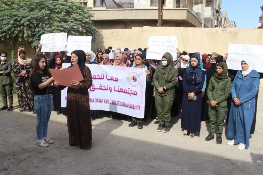مساعي التنظيمات النسائية في شمال وشرق سوريا للقضاء على العنف الممارس بحق المرأة