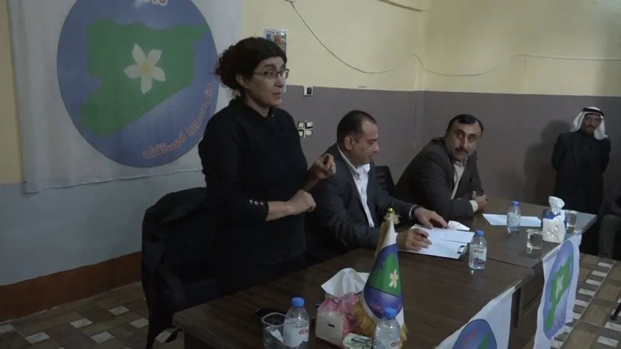 ندوة سياسية لحزب سوريا المستقبل في ريف دير الزور الشمالي