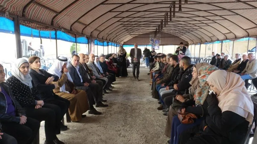 تقديم واجب العزاء لذوي الرئيسة المشتركة الأولى لمجلس الرقة المدني