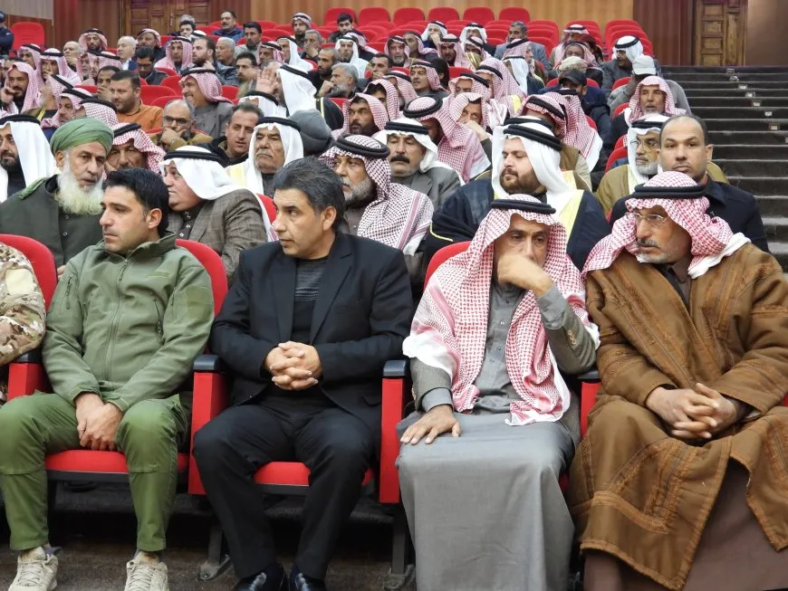 وجهاء وشيوخ العشائر: سنقف صفاً واحداً من أجل السلام والحفاظ على المكتسبات