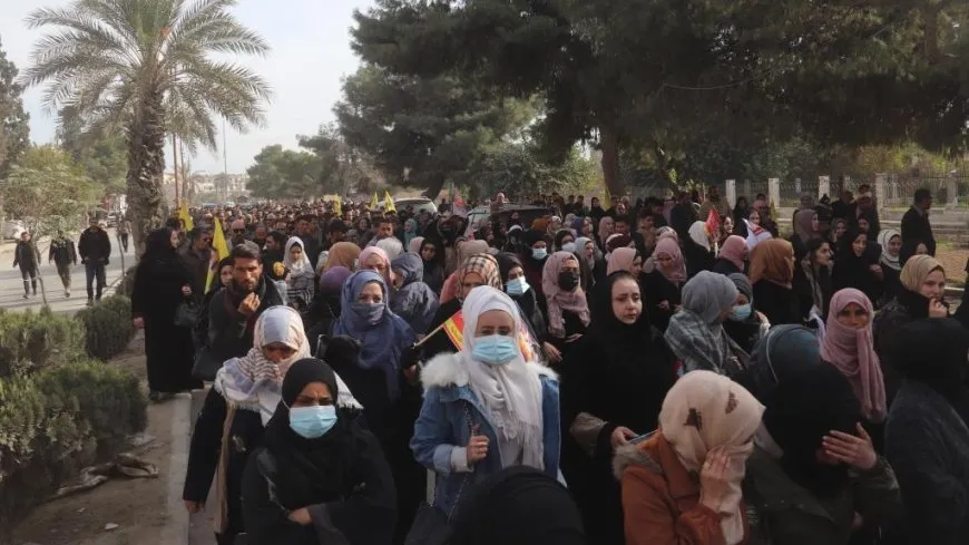 حناجر أهالي الرقة وحقوقيين تصدح للحرية الجسدية للقائد عبد الله أوجلان