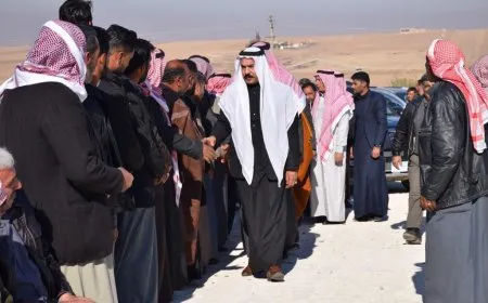 عقد صلح بين عائلتين في ناحية صرين بكوباني