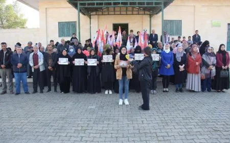 عوائل شهداء منبج وريفها: جرائم الاحتلال وانتهاكاته تزيدنا إصراراً على تحرير قائدنا جسدياً