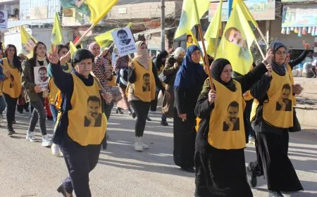 أهالي شمال وشرق سوريا يطالبون بالكشف عن وضع القائد عبدالله أوجلان