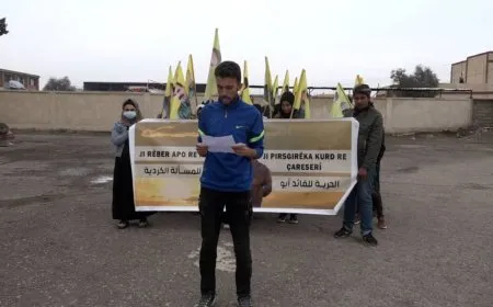 شبيبة دير الزور: مستمرون بالنضال حتى تحرير القائد جسدياً