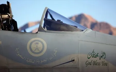 تحطم مقاتلة سعودية ومقتل كامل أفراد طاقمها