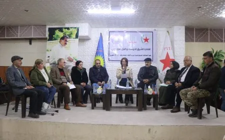ندوة حوارية في حلب لمناقشة أبعاد الأمة الديمقراطية وأهمية تطبيقها في المرحلة الراهنة