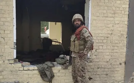 مقتل وإصابة 31 شخصاً بهجوم انتحاري على مركز أمني في باكستان