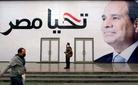 فوز عبد الفتاح السيسي بالانتخابات الرئاسية المصرية