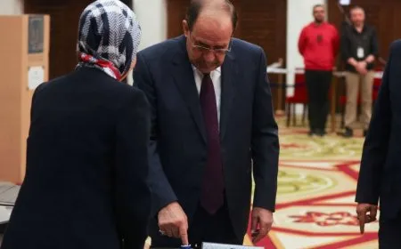 نسبة مشاركة متدنية في العراق وتحالف المالكي يتقدم في المرتبة الأولى