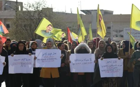 بالتأكيد على تصعيد النضال اختتام فعالية الإضراب عن الطعام في عامودا