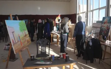 مشاركون في ملتقى "فرات ولون 2": عبر رسومنا سنعزز ونحيي تراثنا