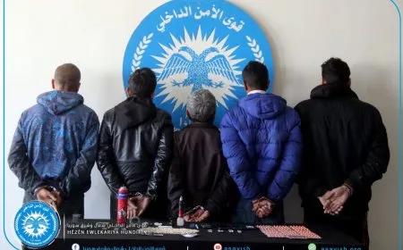 إلقاء القبض على 5 مروجين للمواد المخدرة