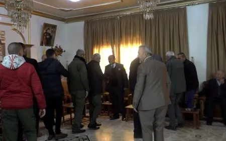 تقديم التهاني للمكوّن السرياني وتأكيد على ضرورة التكاتف