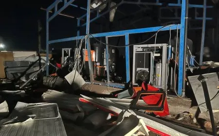 قصف المعمل الوحيد للأوكسجين في قامشلو