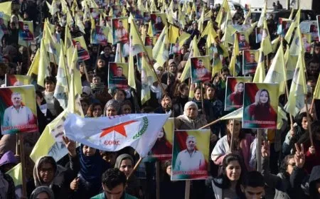 تجدد الاحتجاجات في كوباني على القصف التركي