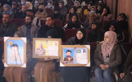 أهالي مقاطعة منبج يستذكرون شهداء شهري تشرين الثاني وكانون الأول