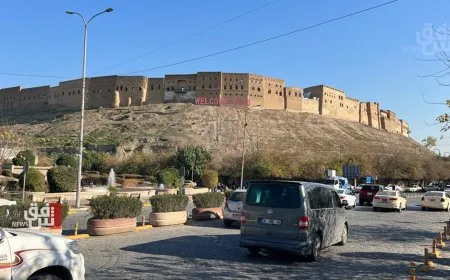 سقوط مسيّرة في أحد أحياء هولير بجنوب كردستان