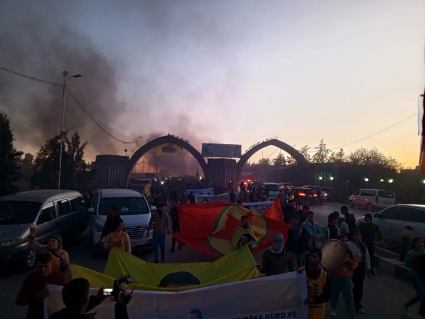 انتهاء المسيرة الراجلة الطويلة في مدينة ديرك بانضمام شابين إلى صفوف الكريلا
