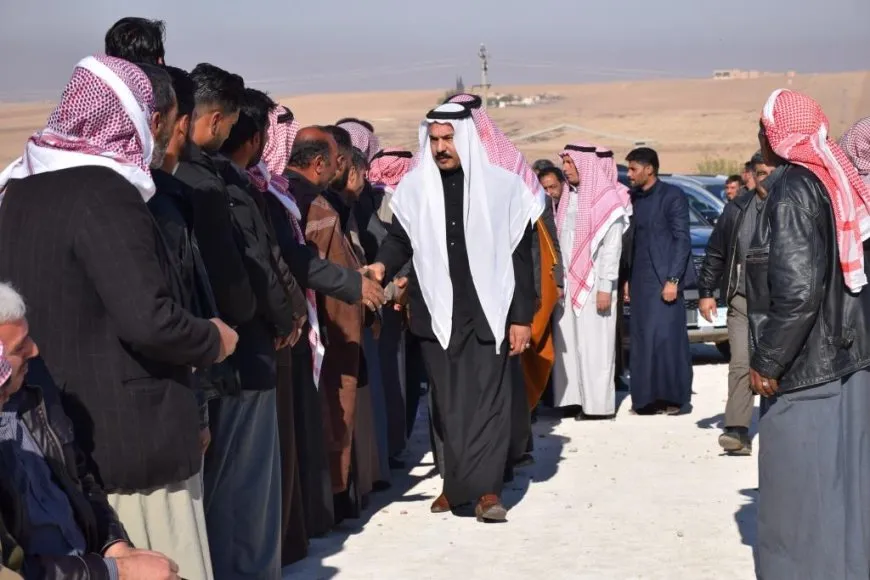 عقد صلح بين عائلتين في ناحية صرين بكوباني