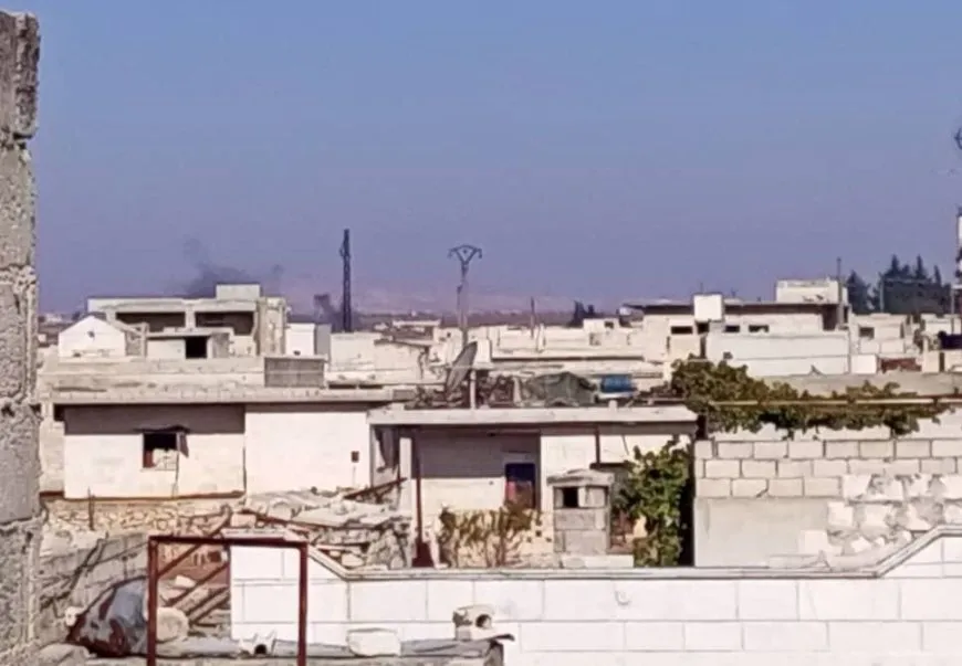 الاحتلال التركي يقصف محيط مركز ناحية تل رفعت