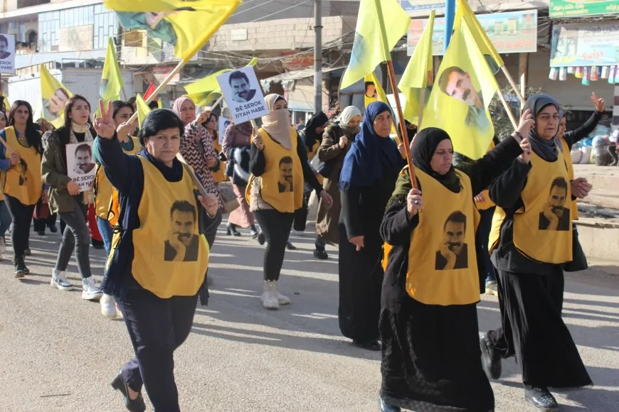 أهالي شمال وشرق سوريا يطالبون بالكشف عن وضع القائد عبدالله أوجلان