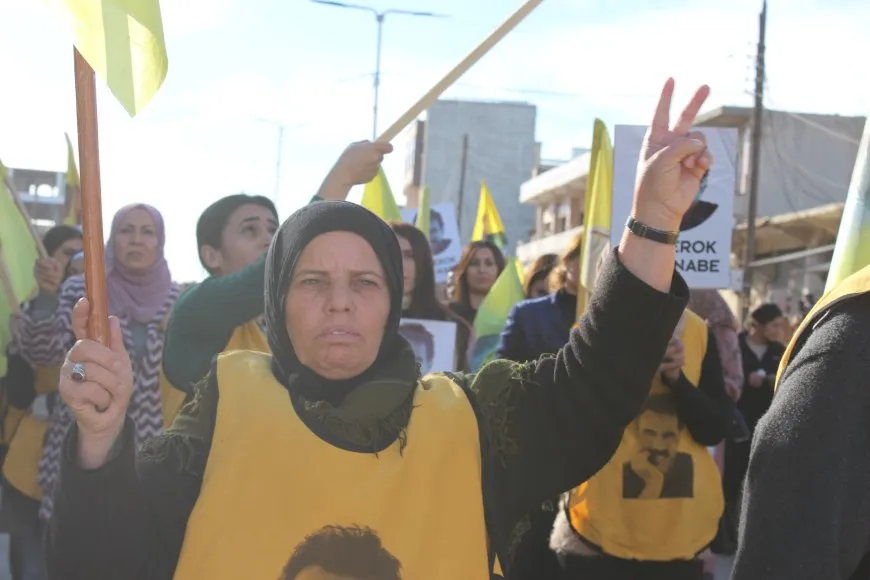 أهالي شمال وشرق سوريا يطالبون بالكشف عن وضع القائد عبدالله أوجلان